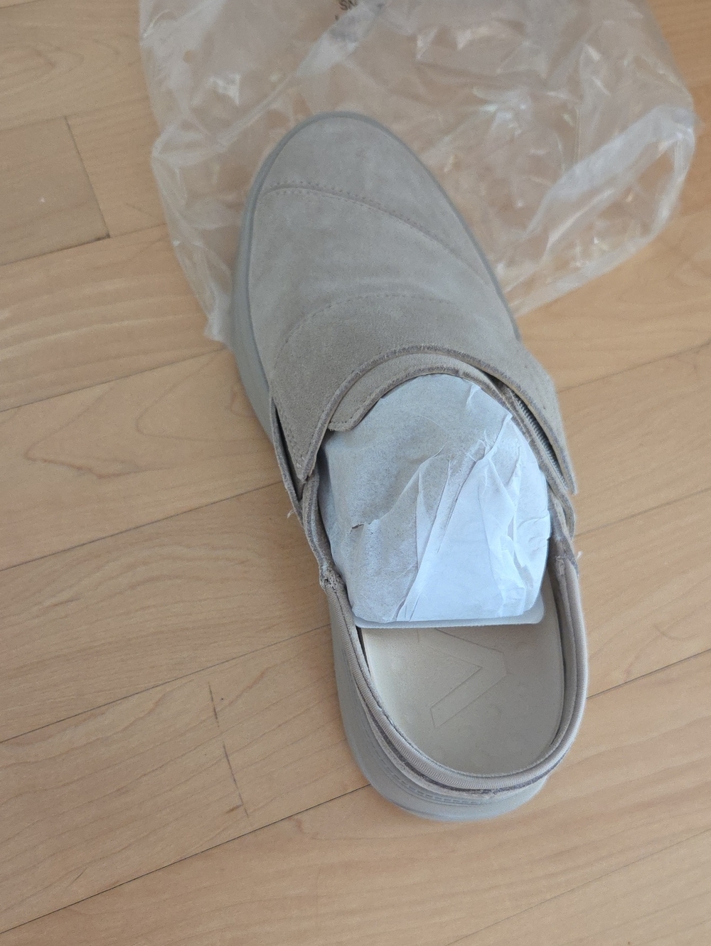 Vionic Lotus Recovery Slide Mule Sneaker 6M Cobblestone